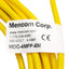 New Mencom MDC-4MFP-5M Cordset, 4-Pin M12 Male to Female, 300VAC/VDC 4A, 5m