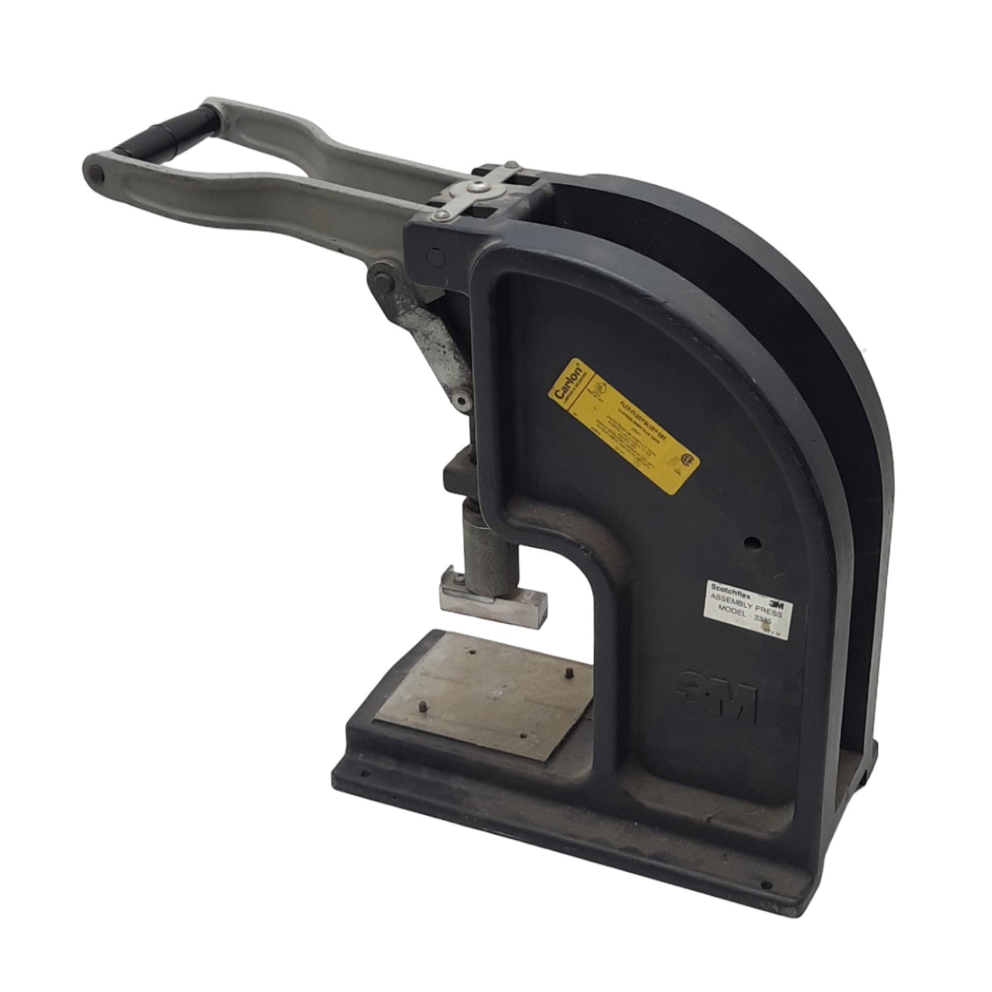 Used 3M Model 3335 ScotchFlex Assembly Press For Flat Ribbon Connectors, Manual