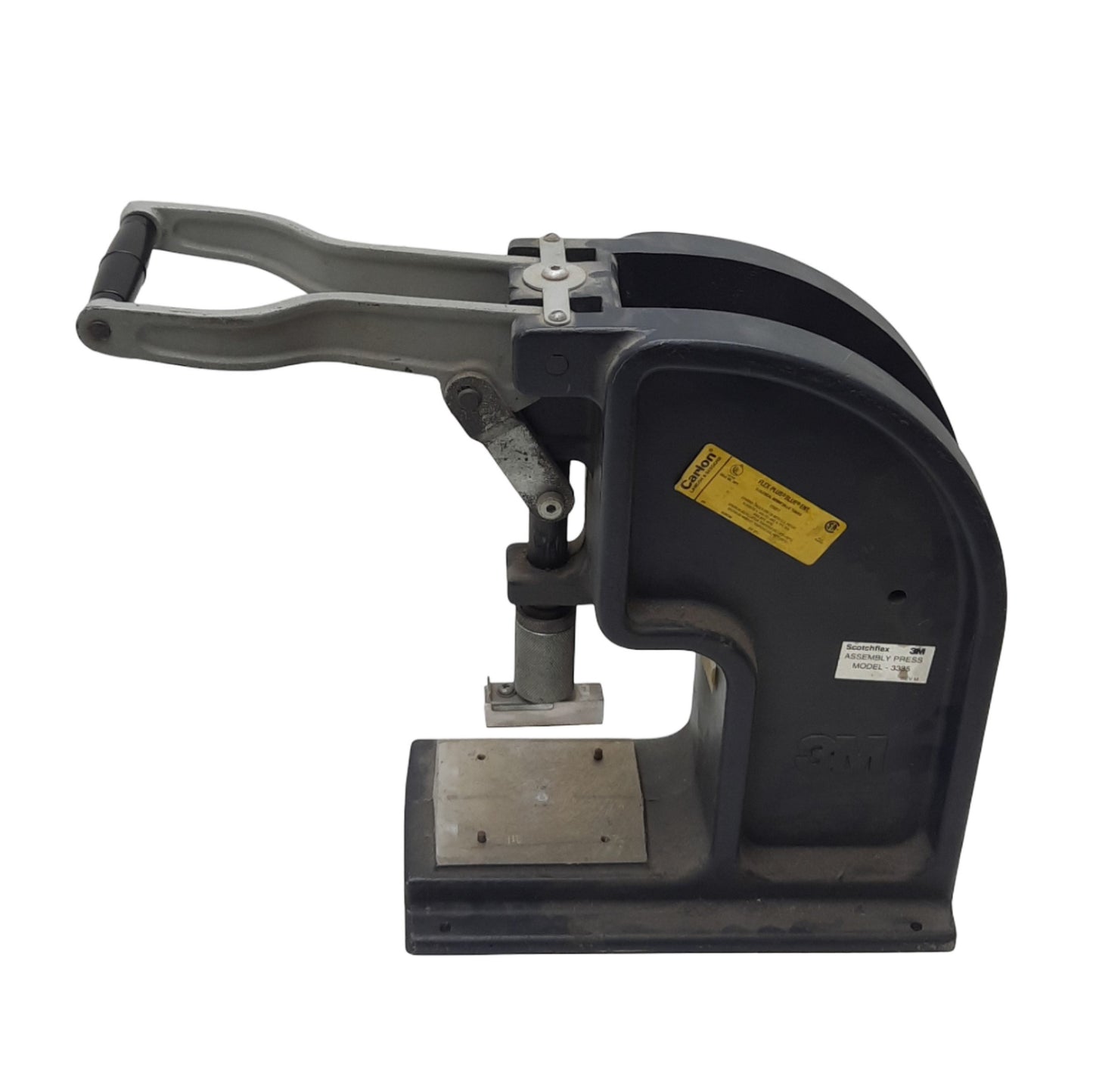 Used 3M Model 3335 ScotchFlex Assembly Press For Flat Ribbon Connectors, Manual