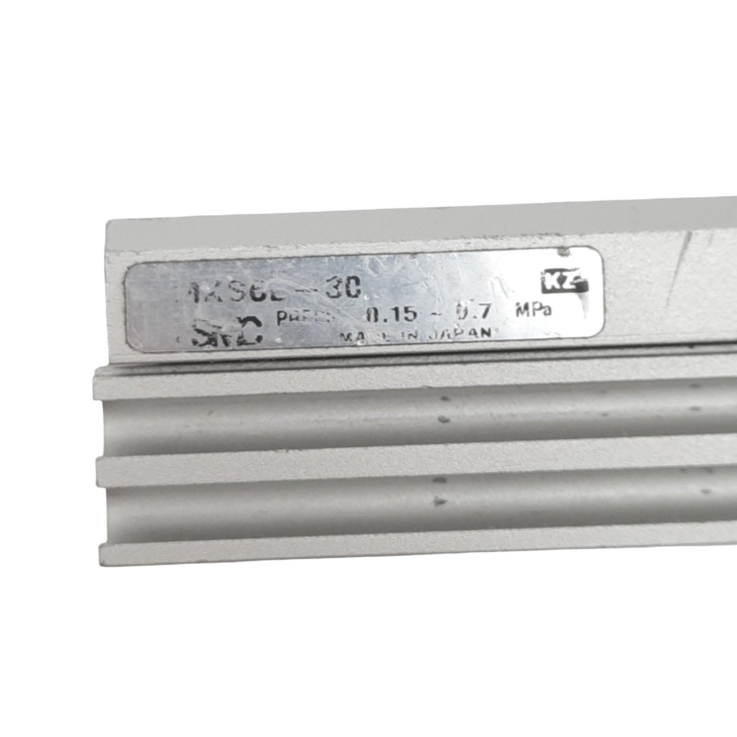 Used SMC MXS6L-30 Pneumatic Slide Table, ø6mm Bore, 30mm Stroke, M3, 0.7 MPa