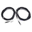 New Lot of 2 Mencom NAN-T-4FP-5M Cordset, 4-Pin M8 Female to Leads, 60VAC/VDC 3A, 5m