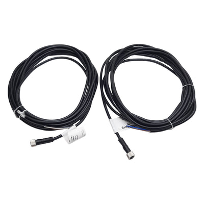 New Lot of 2 Mencom NAN-T-4FP-5M Cordset, 4-Pin M8 Female to Leads, 60VAC/VDC 3A, 5m