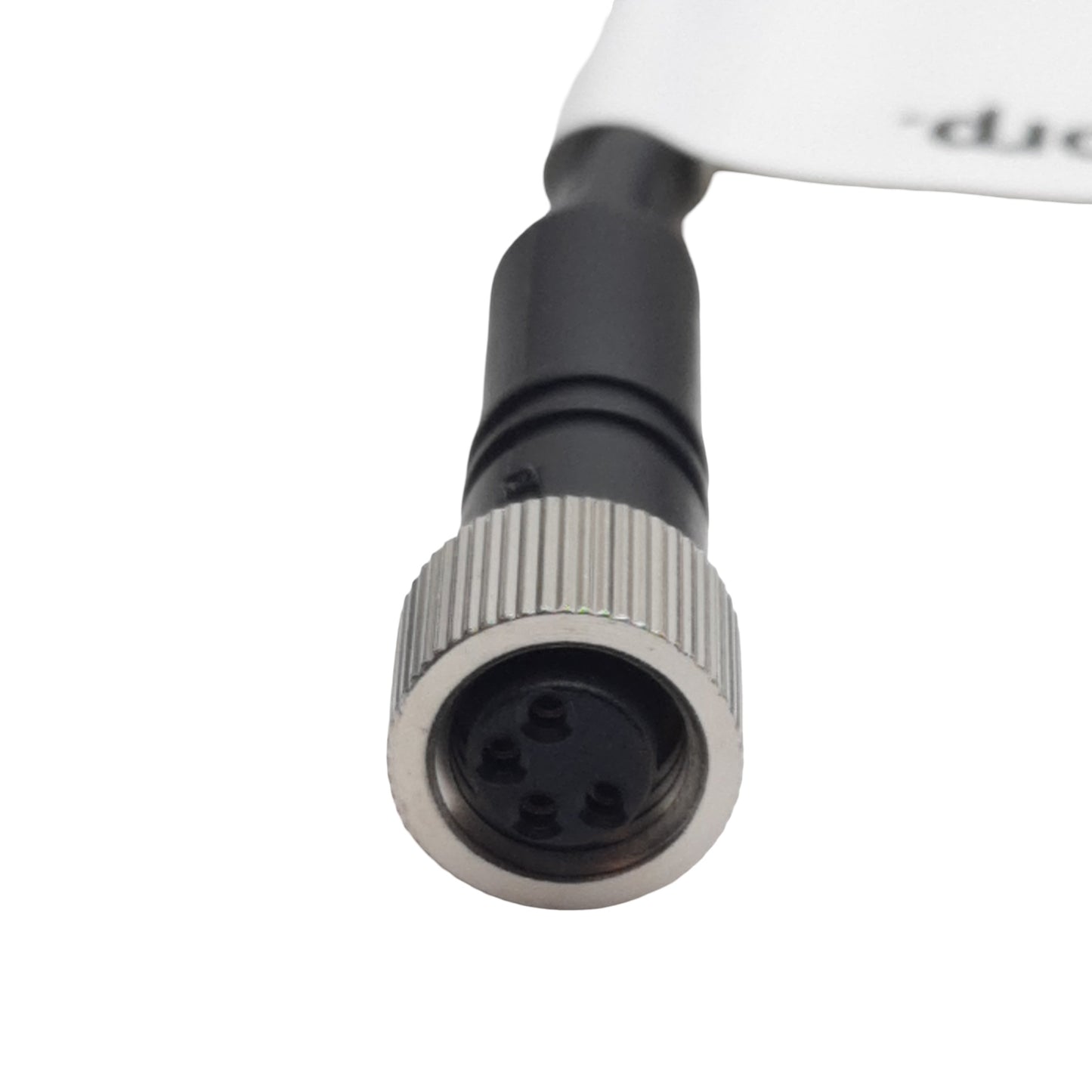 New Lot of 2 Mencom NAN-T-4FP-5M Cordset, 4-Pin M8 Female to Leads, 60VAC/VDC 3A, 5m