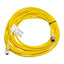 Used Mencom MDC-4MFP-5M Cordset, 4-Pin M12 Male to Female 300VAC/VDC 4A, 5m