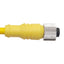 Used Mencom MDC-4MFP-5M Cordset, 4-Pin M12 Male to Female 300VAC/VDC 4A, 5m
