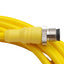 Used Mencom MDC-4MFP-5M Cordset, 4-Pin M12 Male to Female 300VAC/VDC 4A, 5m