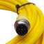 Used Mencom MDC-4MFP-5M Cordset, 4-Pin M12 Male to Female 300VAC/VDC 4A, 5m