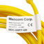 Used Mencom MDC-4MFP-5M Cordset, 4-Pin M12 Male to Female 300VAC/VDC 4A, 5m