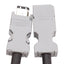 Used Yaskawa JZSP-CMP00-02.5 Servo Motor Encoder Cable IEEE 1394 Male to Female 2.5m