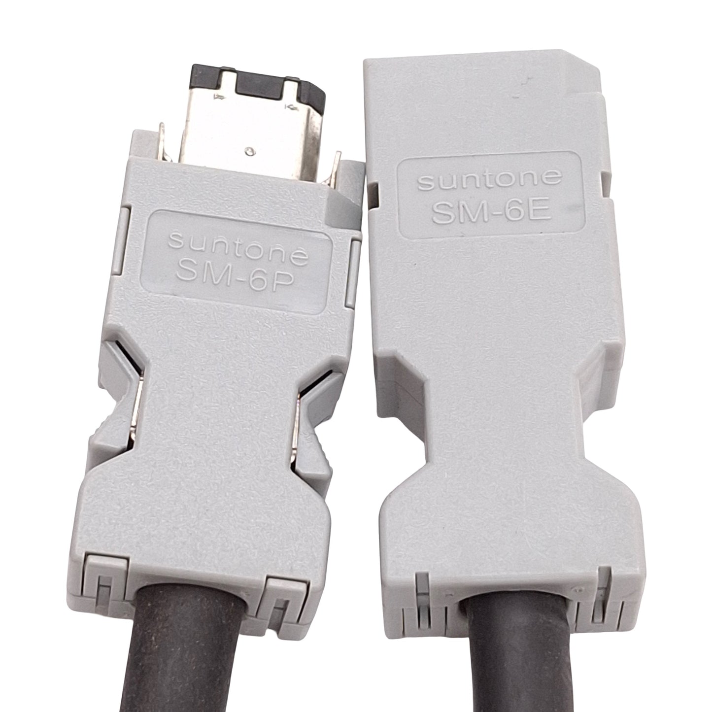 Used Yaskawa JZSP-CMP00-02.5 Servo Motor Encoder Cable IEEE 1394 Male to Female 2.5m