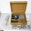 Used High Precision Proximity Switch Testing Rig with Various Metal Samples and Case