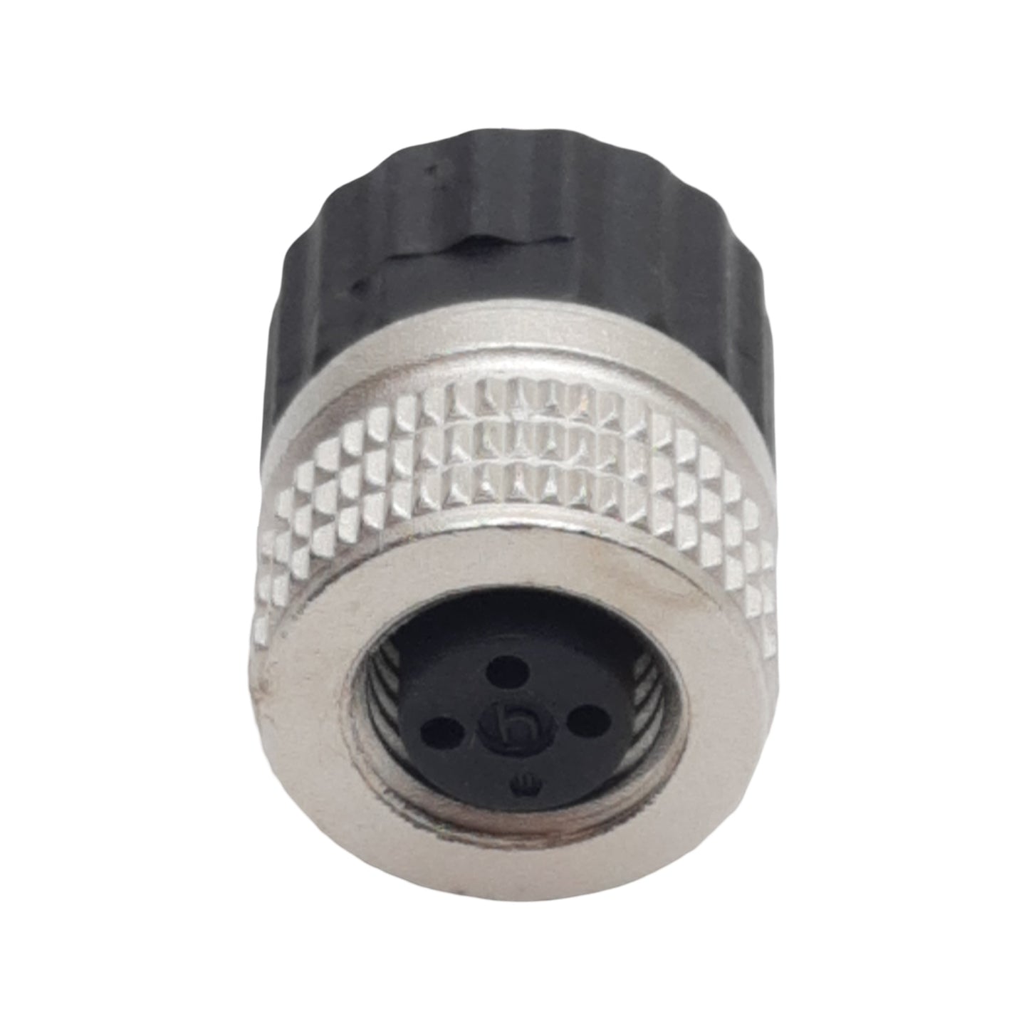 New Lot of 2 Mencom NAN-T-3FP-FW Connector 3-Pin M8 Female, 60VAC/DC 3A, 4-5mm Range