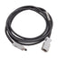 Used Yaskawa JZSP-CMP00-02 Servo Motor Encoder Cable, IEEE 1394 6P Male to Female, 2m