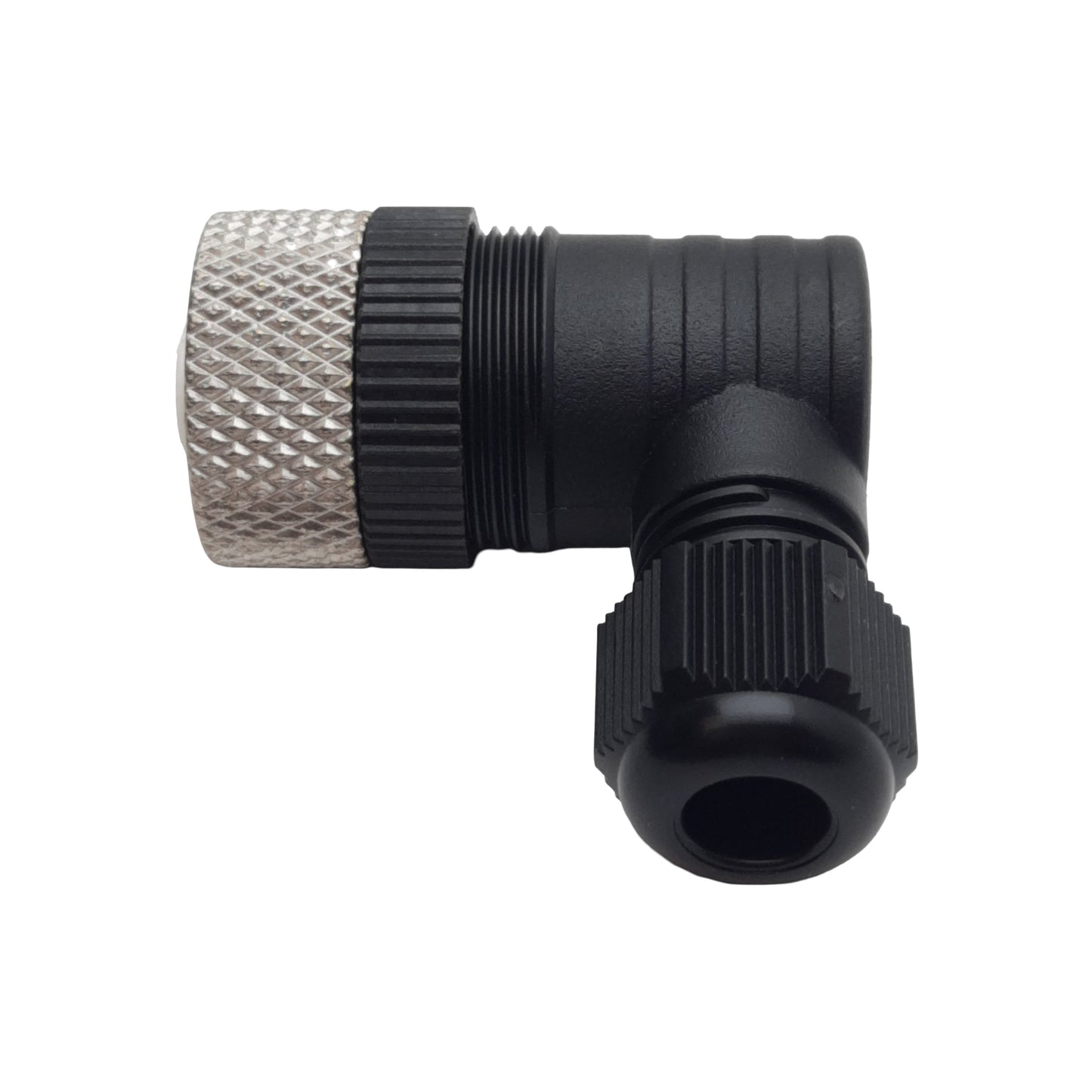 New Lot of 2 Mencom MDC-5FP-FW07-R Connector, 5-Pin M12 90° Female, 3-6.5mm Range