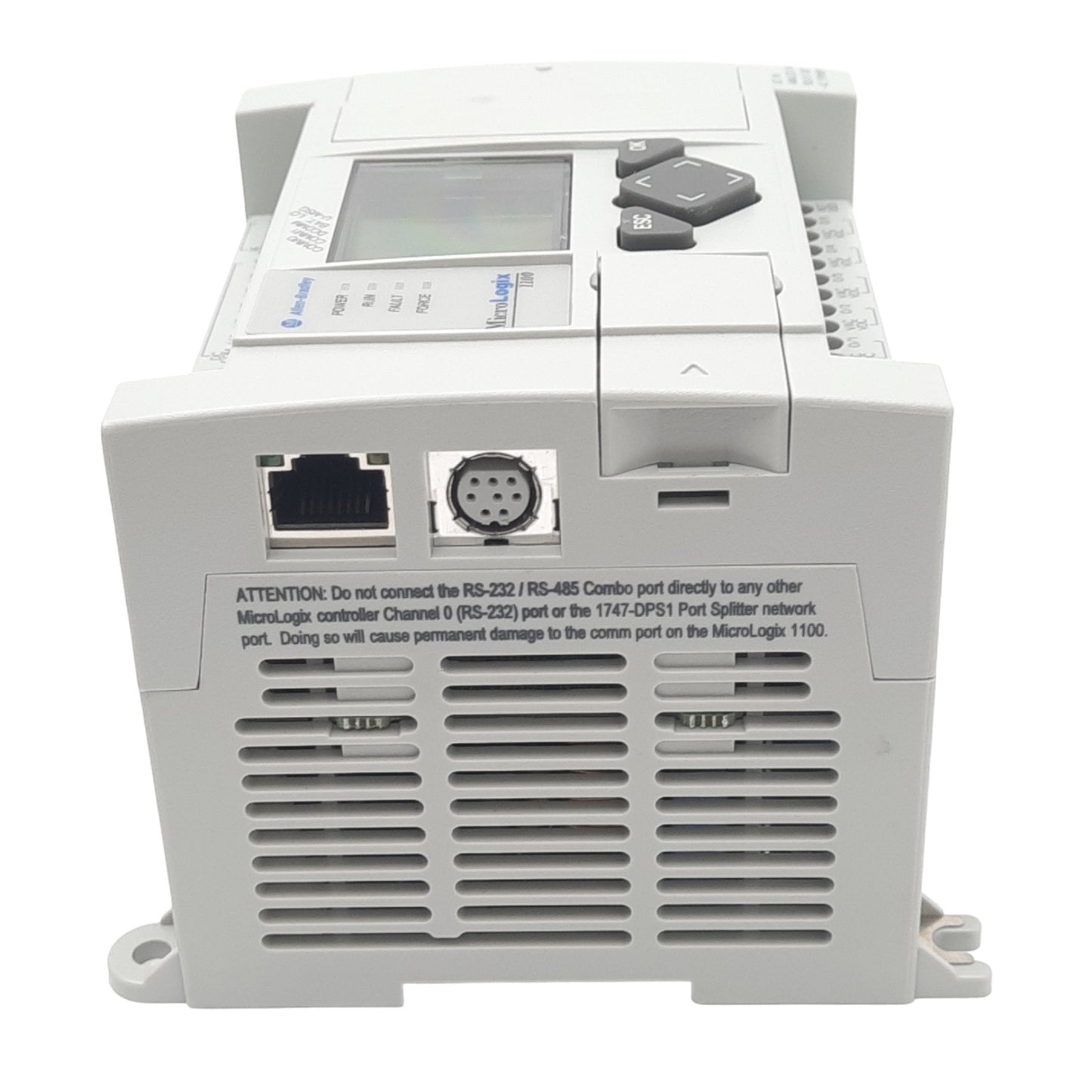 Used Allen Bradley 1763-L16BWA MicroLogix 1100 Controller, 16-Point, 100-240VAC