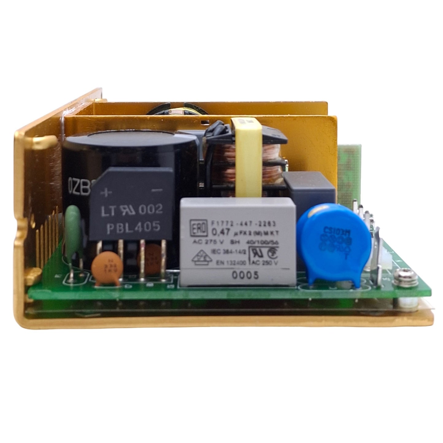Used Phihong PSA-110-124 Power Supply 90-260VAC Input, 24VDC 4.5A Output, Chassis