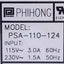 Used Phihong PSA-110-124 Power Supply 90-260VAC Input, 24VDC 4.5A Output, Chassis