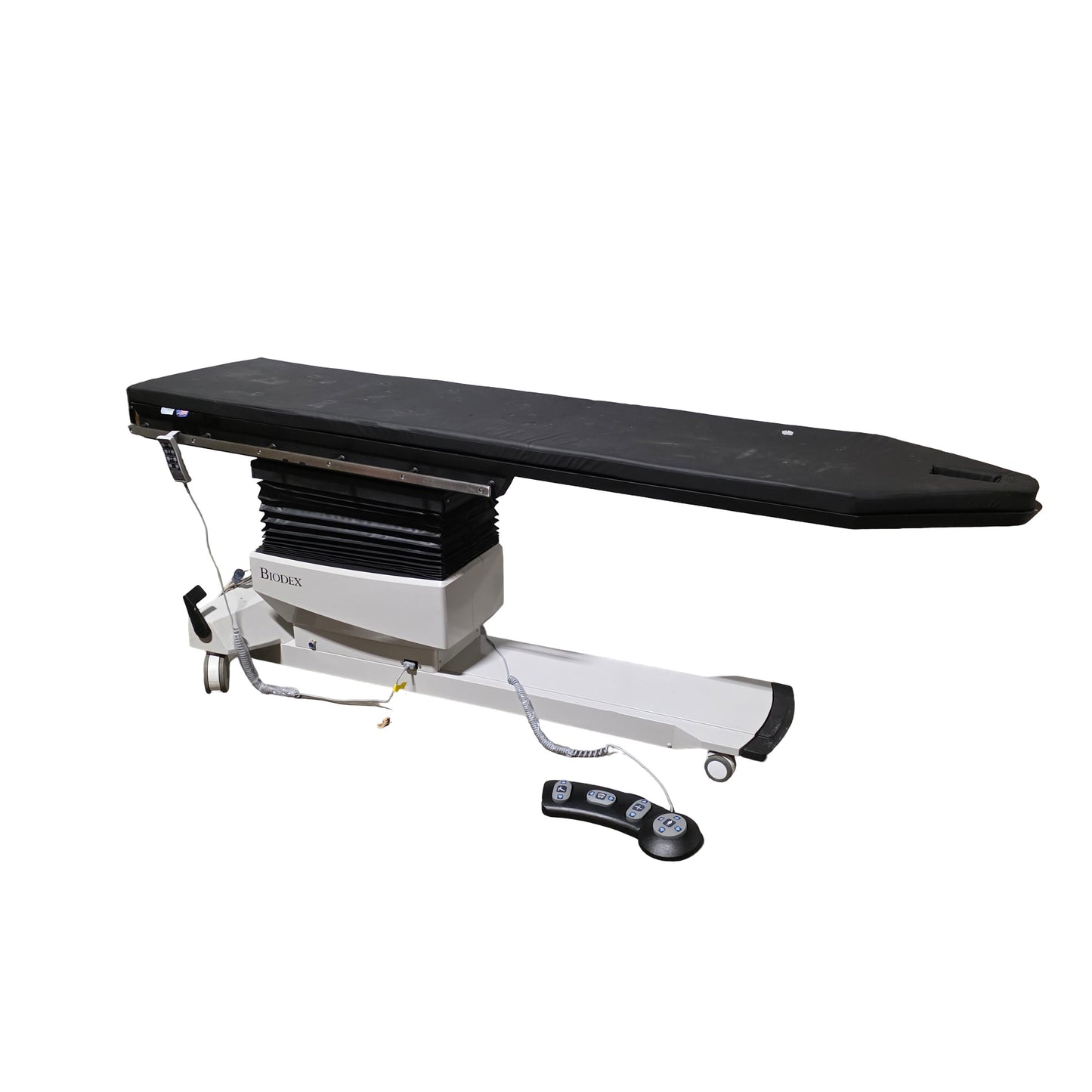 Used Biodex 058-846 Surgical C-Arm Float Top Table With Contour Tabletop, 115VAC