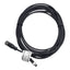 Used Mencom NANTDC-4MFP-5M Cordset, 4-Pin M12 F to 4-Pin M8 M, 60VAC/DC 4A, 5m