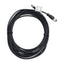 Used Mencom NANTDC-4MFP-5M Cordset, 4-Pin M12 F to 4-Pin M8 M, 60VAC/DC 4A, 5m