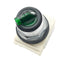 Used Square D 9001KM35 9001K11J35G Green Illuminated Selector Switch, 2-Position