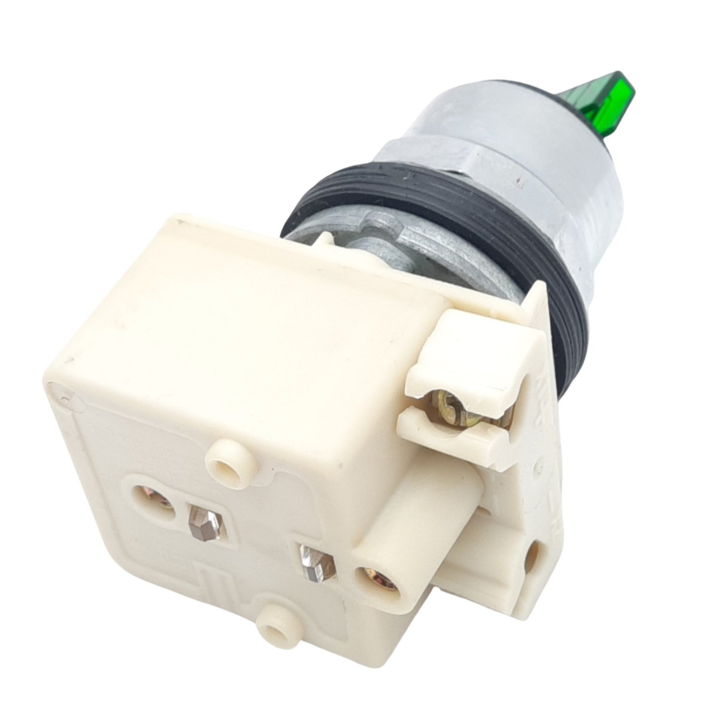 Used Square D 9001KM35 9001K11J35G Green Illuminated Selector Switch, 2-Position