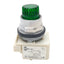 Used Square D 9001K2L38GH13 Green Illuminated Pushbutton, ø30.5mm, Momentary