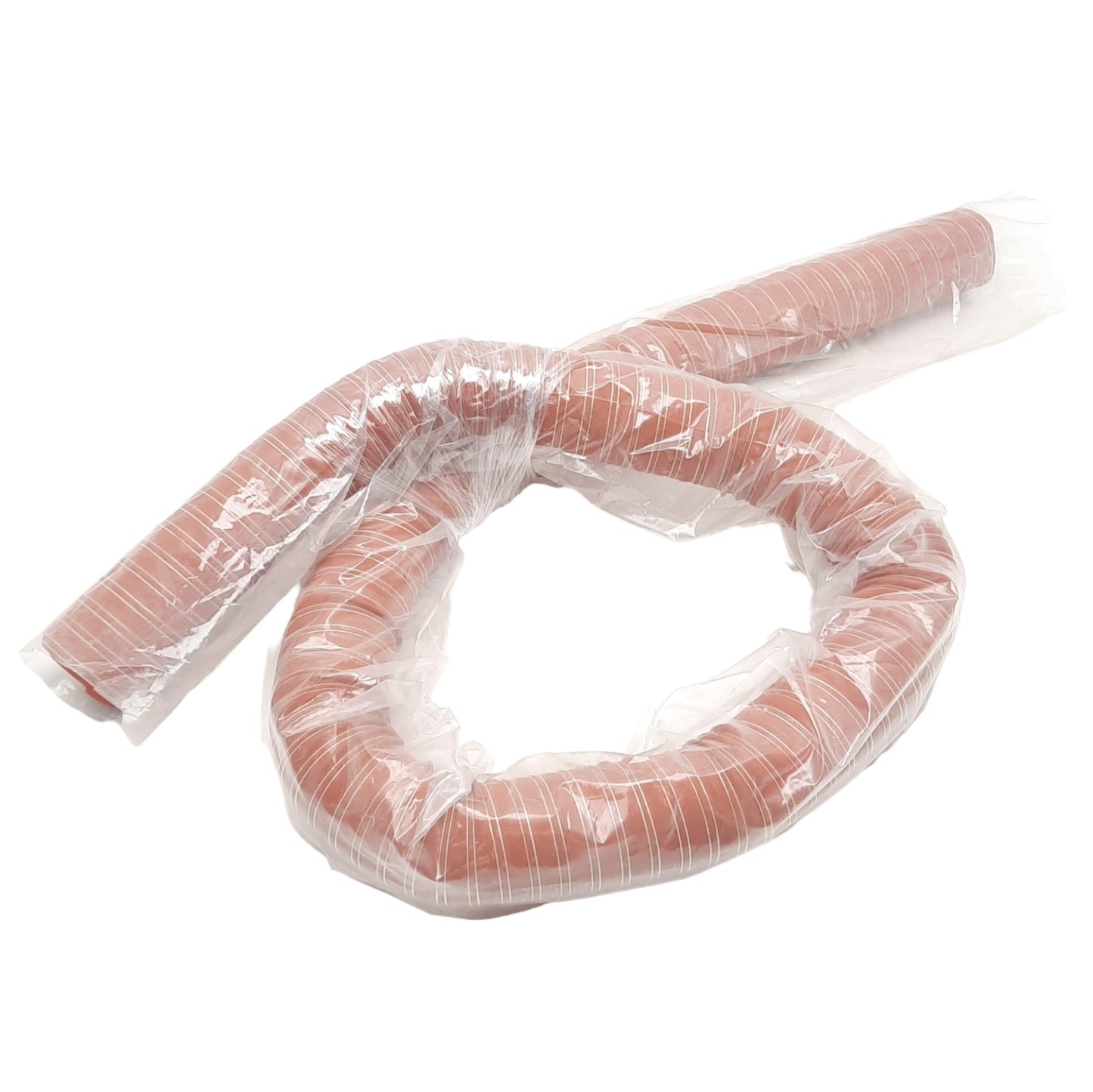 Used Federal Hose FLX2 Material Feed Hose 2-1/2in ID x 5-1/4ft, Wire Line Silicone