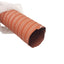 Used Federal Hose FLX2 Material Feed Hose 2-1/2in ID x 5-1/4ft, Wire Line Silicone