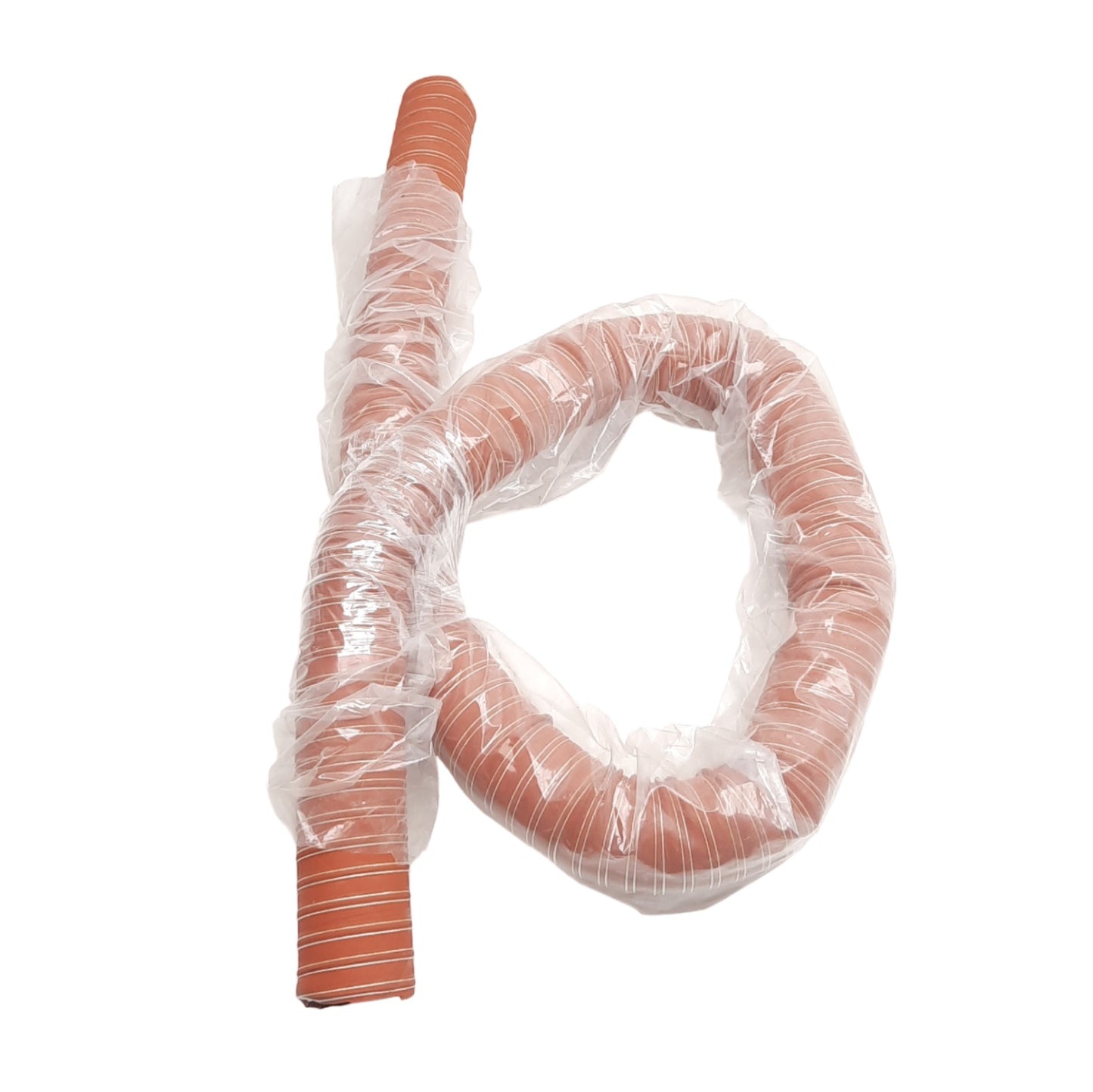 Used Federal Hose FLX2 Material Feed Hose 2-1/2in ID x 5-1/4ft, Wire Line Silicone