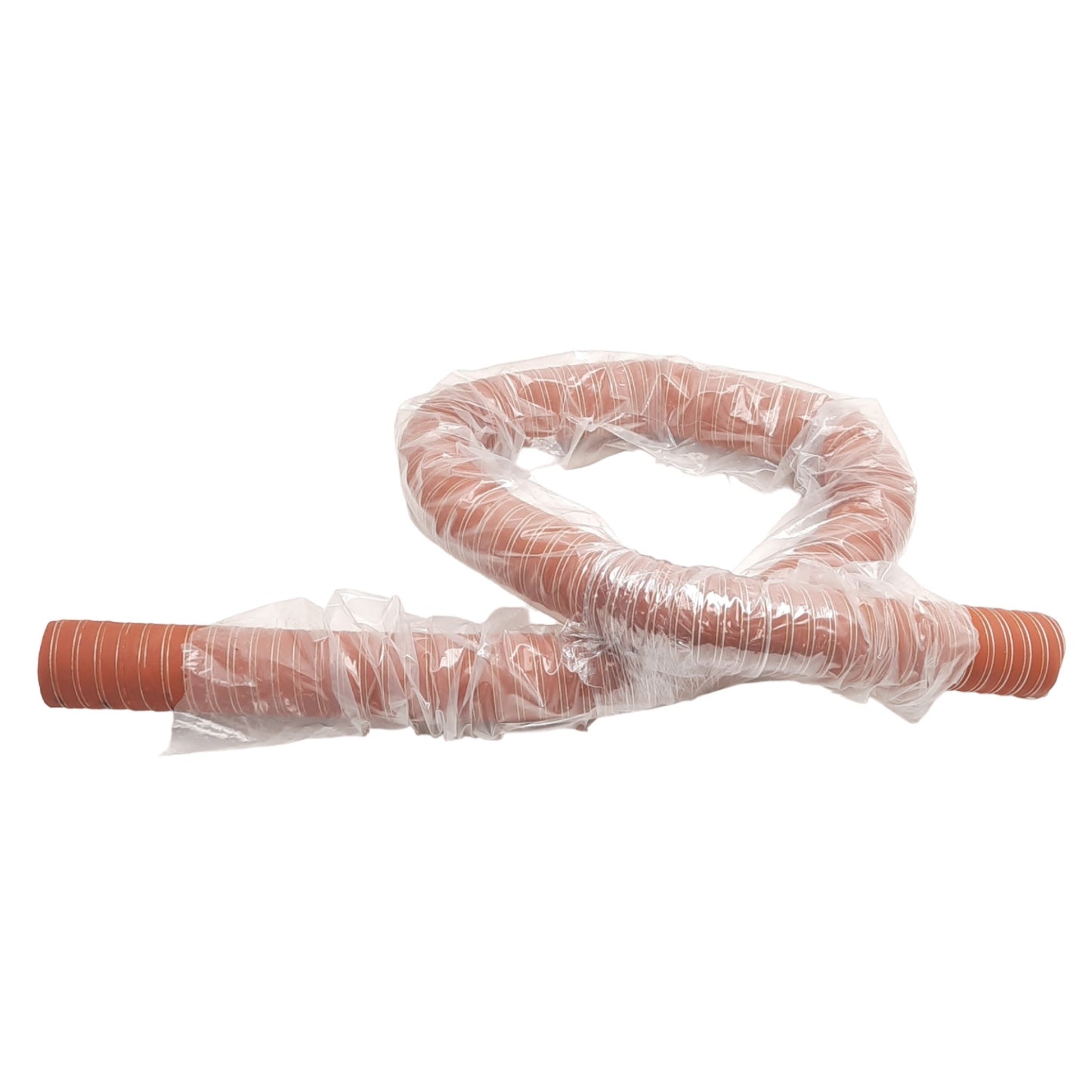 Used Federal Hose FLX2 Material Feed Hose 2-1/2in ID x 5-1/4ft, Wire Line Silicone