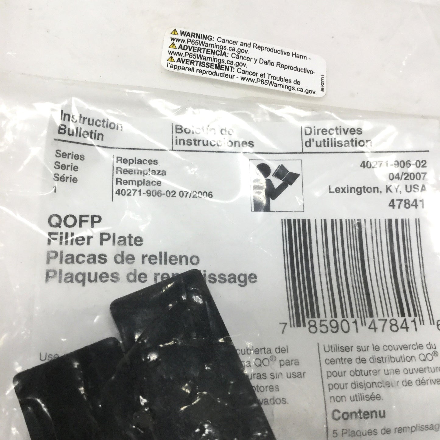 New Lot of 10 Square D QOFP Circuit Breaker Load Center Filler Plates for QO Panels