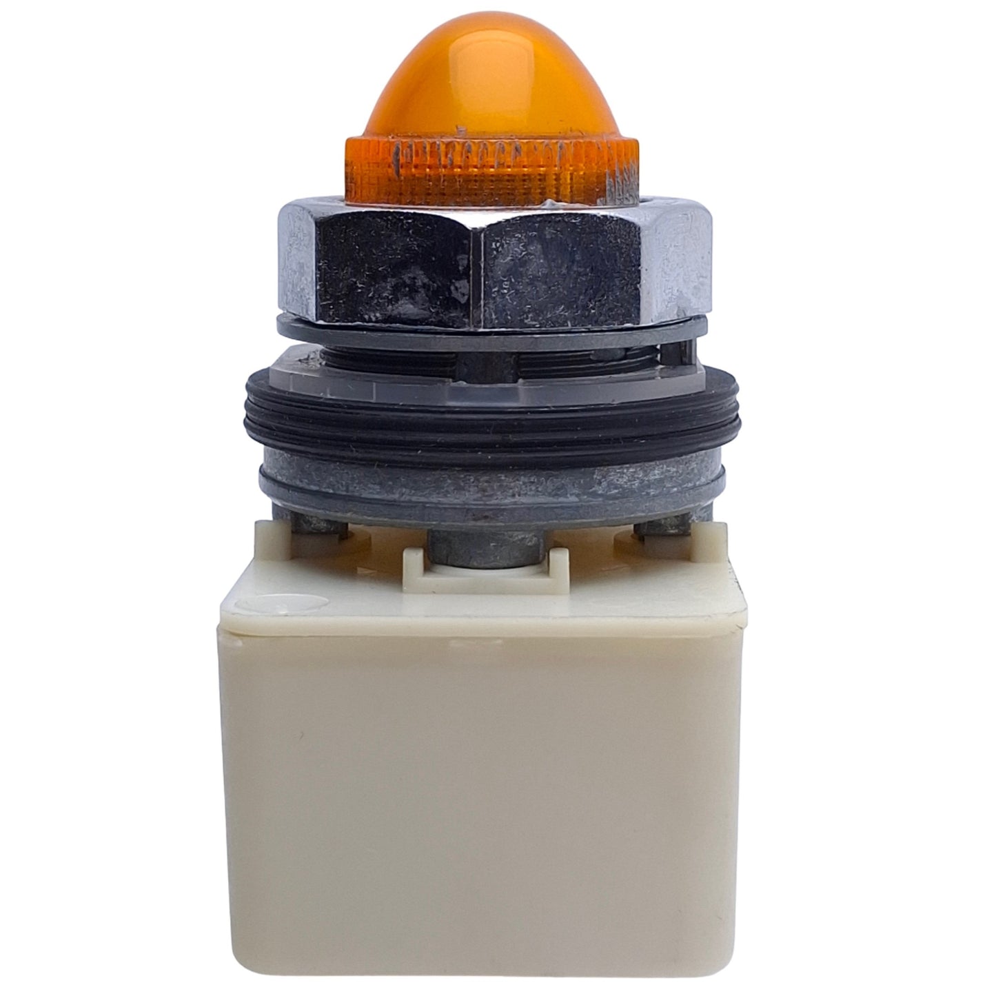 Used Square D 9001KM35 Pilot Light Dome Size, ø30mm Size, Voltage Rating 24-28V