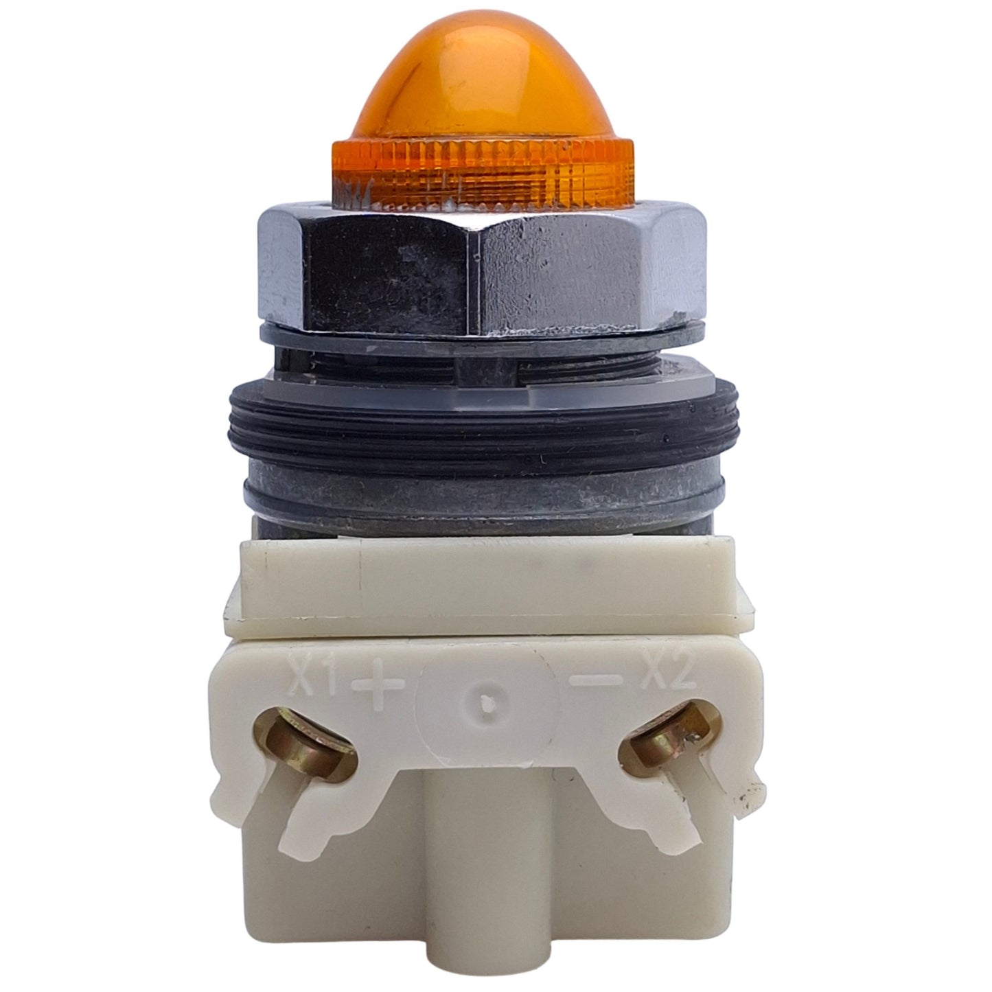Used Square D 9001KM35 Pilot Light Dome Size, ø30mm Size, Voltage Rating 24-28V