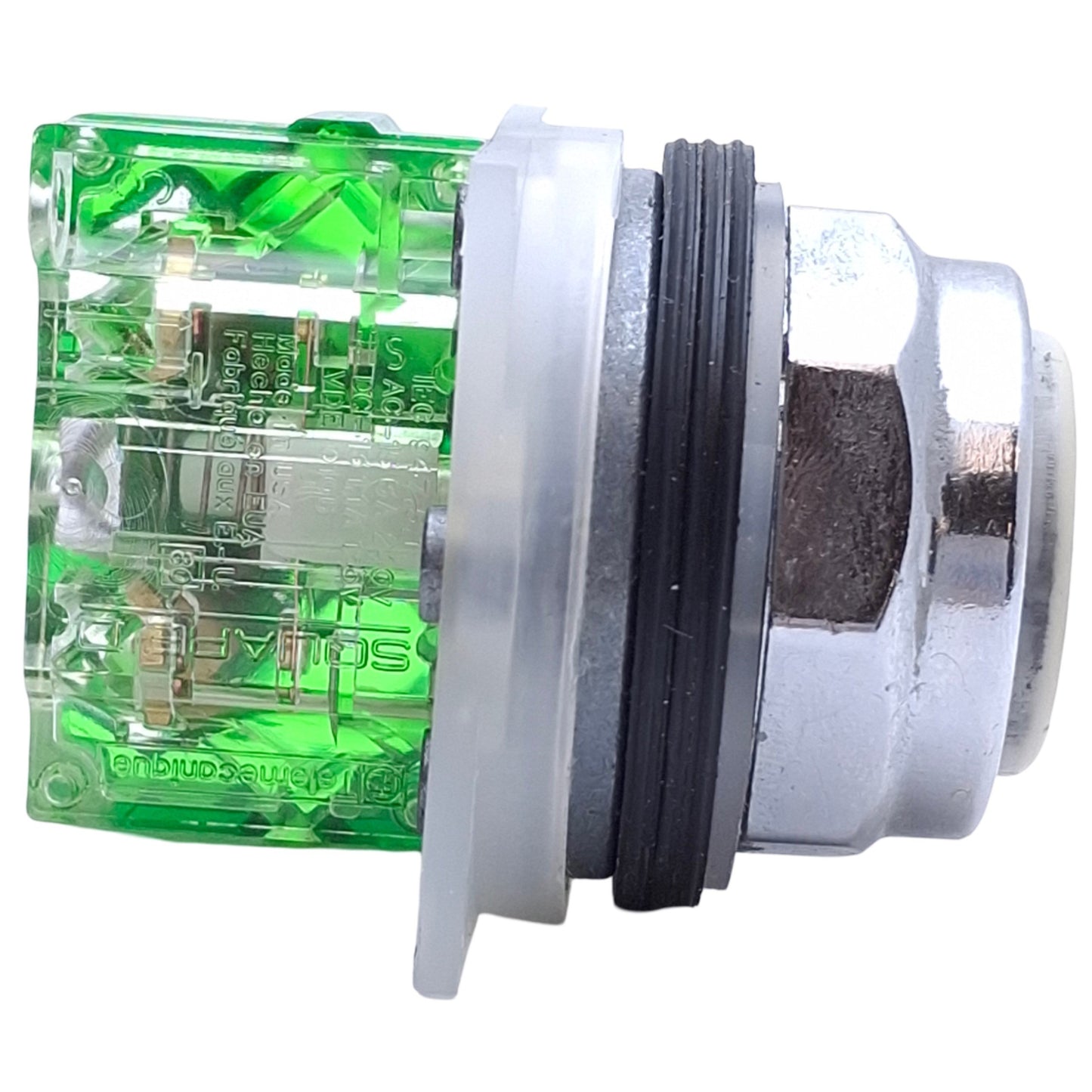 Used Square D 9001KR1BH5 Black Momentary Push Button ø30mm, 1NO, 600VAC 10A