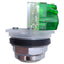 Used Square D 9001KR1BH5 Black Momentary Push Button ø30mm, 1NO, 600VAC 10A