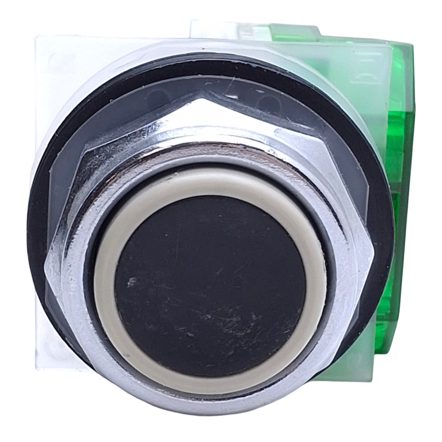 Used Square D 9001KR1BH5 Black Momentary Push Button ø30mm, 1NO, 600VAC 10A