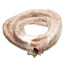 Used High Temperature Material Feed Hose, 1.25in ID x 19.5ft, 2-Ply Silicone