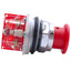 Used Square D 9001KR4RH6 Red Momentary Push Button ø30mm, 1NC, 600VAC, ø35mm Mushroom