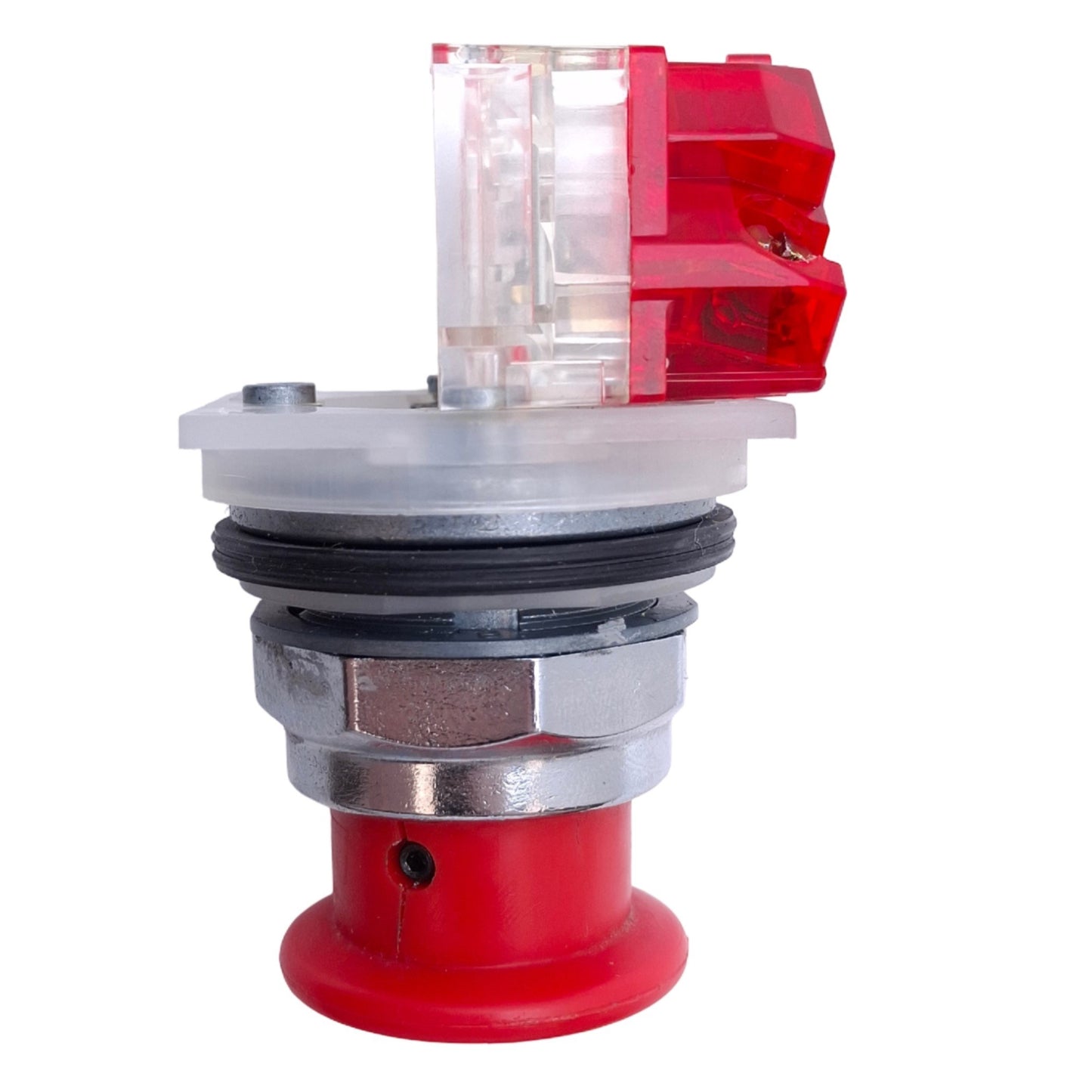 Used Square D 9001KR4RH6 Red Momentary Push Button ø30mm, 1NC, 600VAC, ø35mm Mushroom