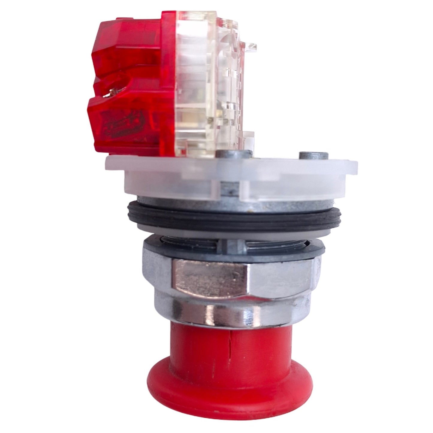 Used Square D 9001KR4RH6 Red Momentary Push Button ø30mm, 1NC, 600VAC, ø35mm Mushroom