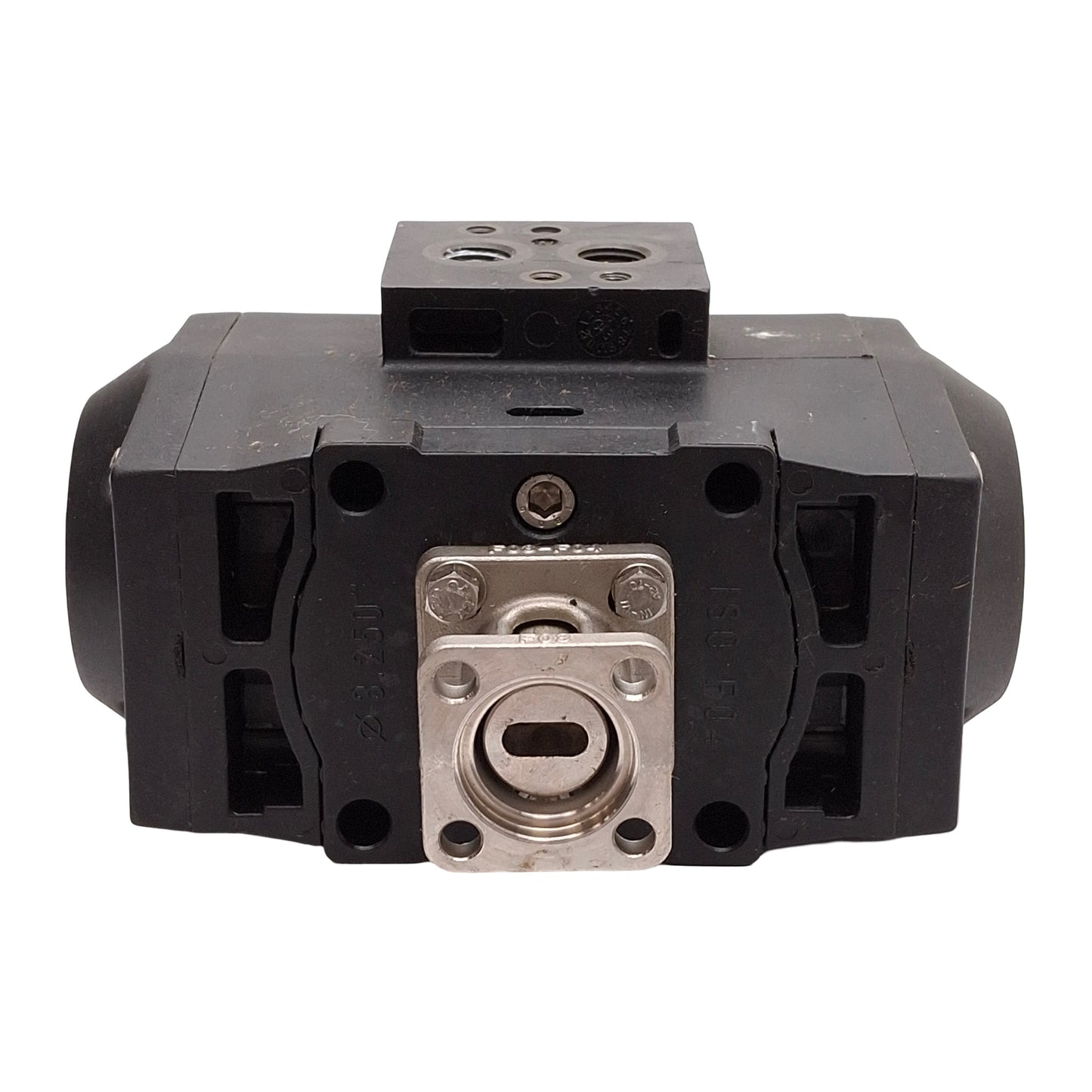 Used SVF Flow Controls AS14-4CAC31 Pneumatic Spring Return Actuator 90° 1/4NPT 120PSI
