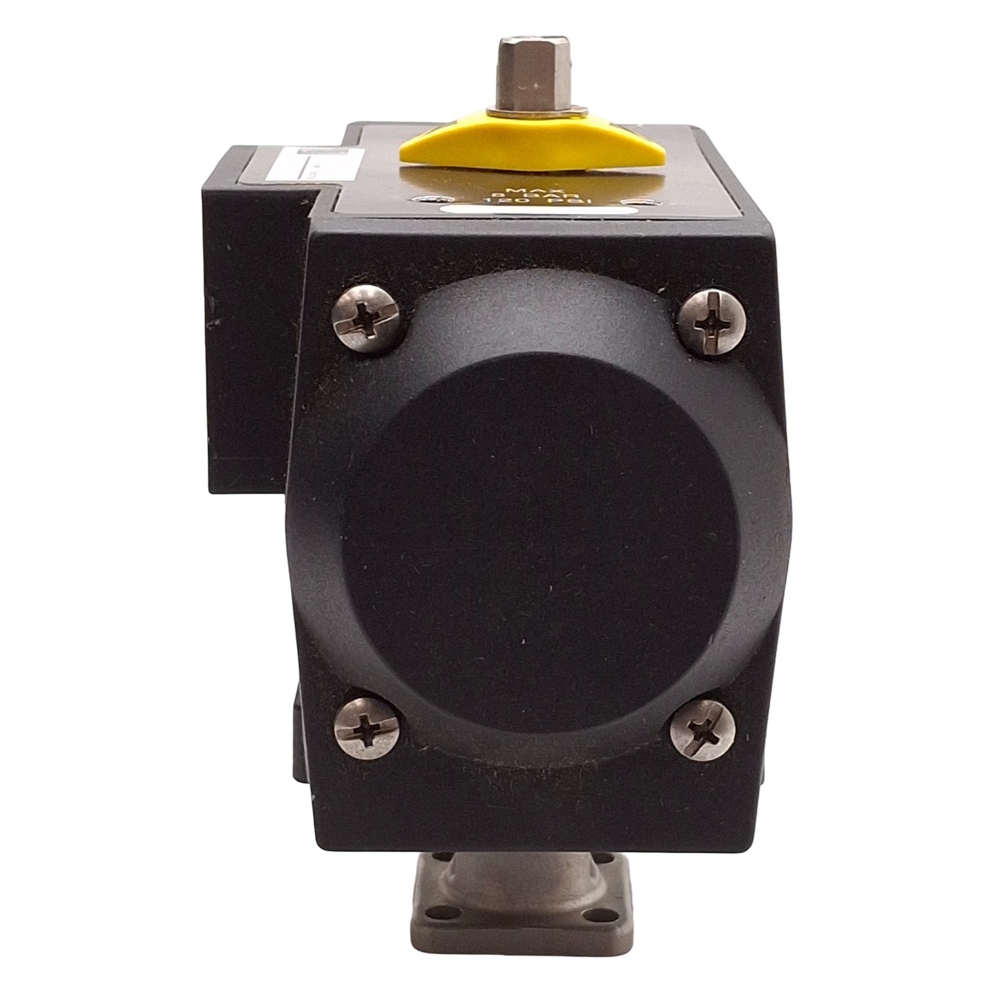 Used SVF Flow Controls AS14-4CAC31 Pneumatic Spring Return Actuator 90° 1/4NPT 120PSI