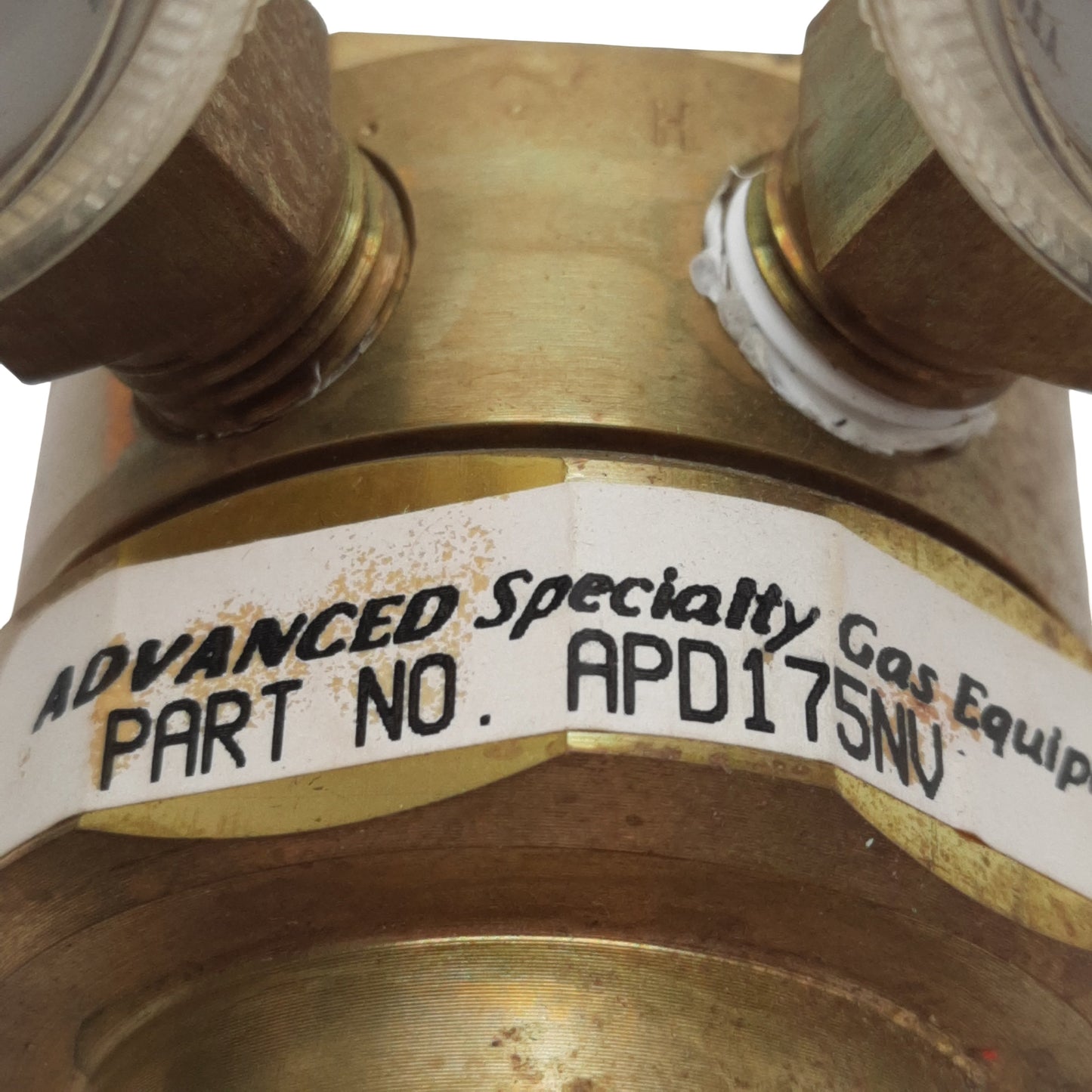 Used Advanced B1-75 APD175NV Gas Regulator, 1/4in NPT, 3000psi In 75psi Out
