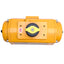 Used El-O-Matic ES0100.U1A04A.19K0 Single Acting Pneumatic Actuator 120PSIG, 1/4" NPT