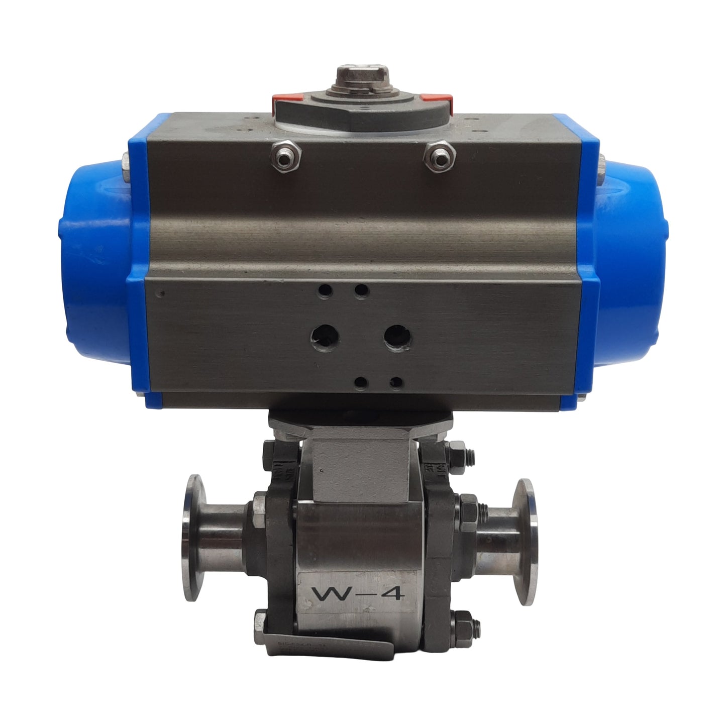 Used PBM PAVBL453S-0075 SIC-E5X-D-34 Actuator & Ball Valve, ø1in Tube, 120psi Max