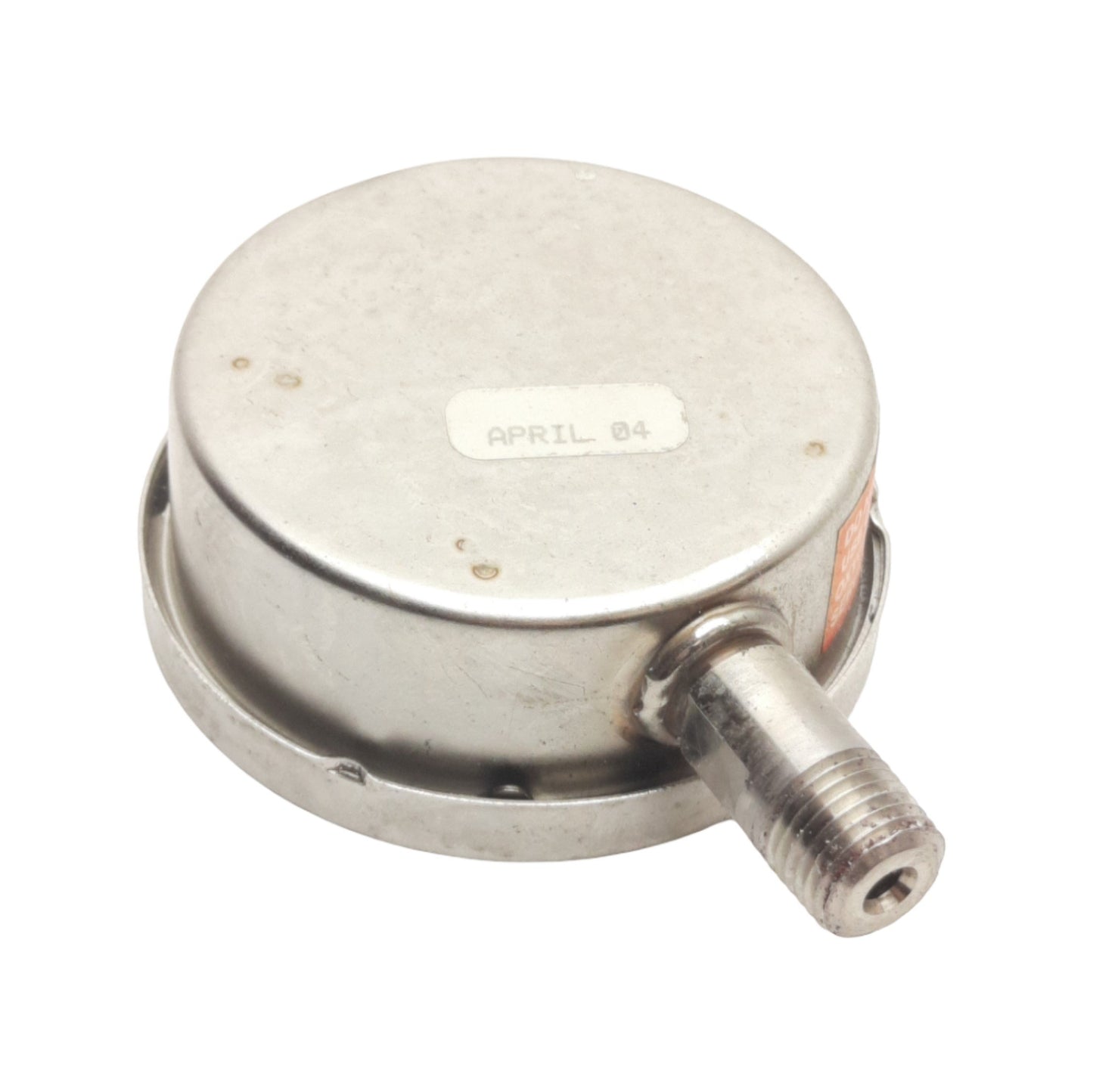 Used Ashcroft 638009S4N02LP0#100 Stainless Steel Gauge 1/4in NPT, 0-100psi