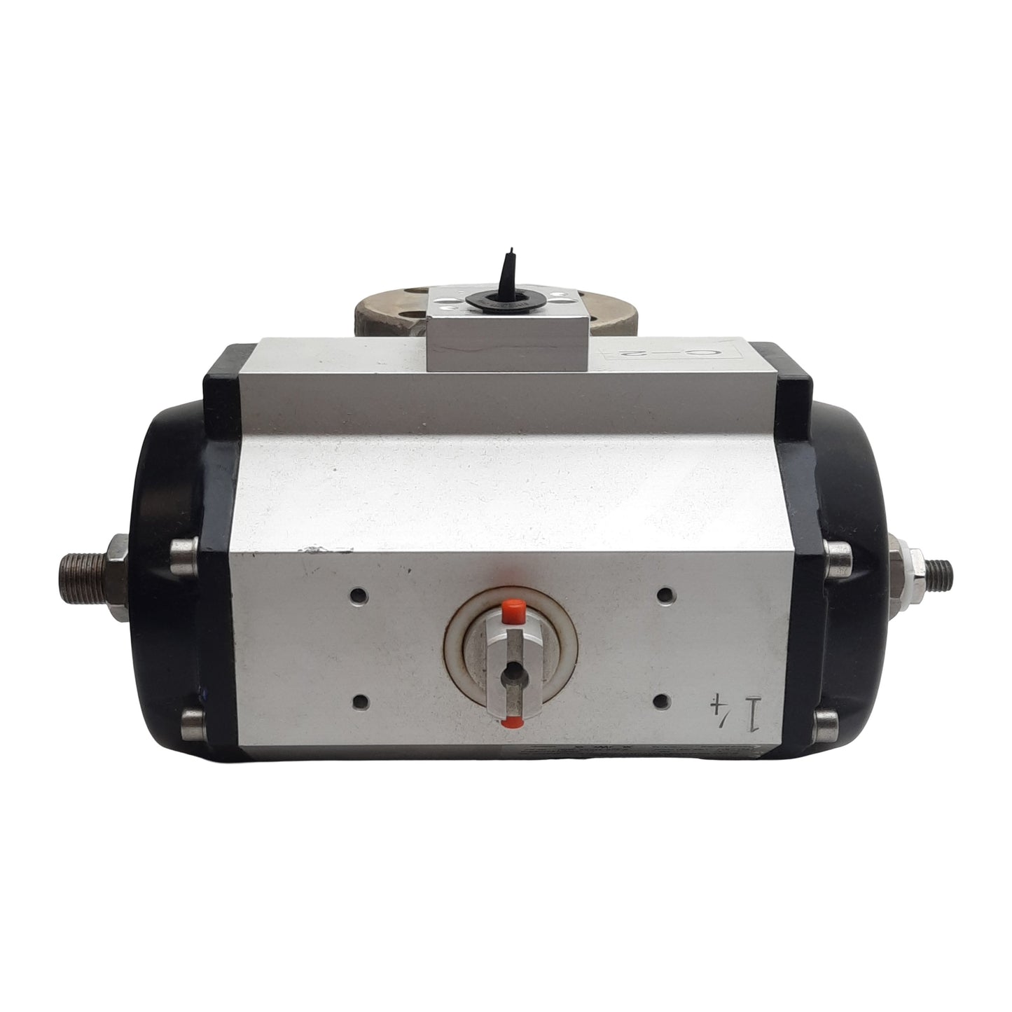 Used XOMOX XRP XS025-S08-B Pneumatic Actuator & Ball Valve, ø1in Flange, 145psi Max