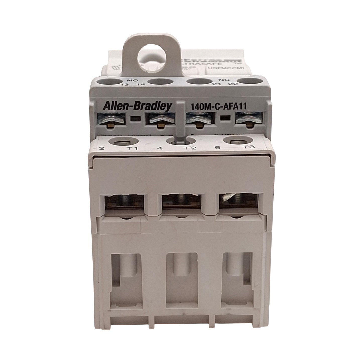 New – Open box Ferraz Shawmut USFMCCMI Fuse Holder, 3-Pole, 30A 600V, Class CC Fuses, DIN Rail
