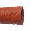 Used High Temperature Material Feed Hose, 2.25in ID x 10ft, 2-Ply Silicone Wire Lined